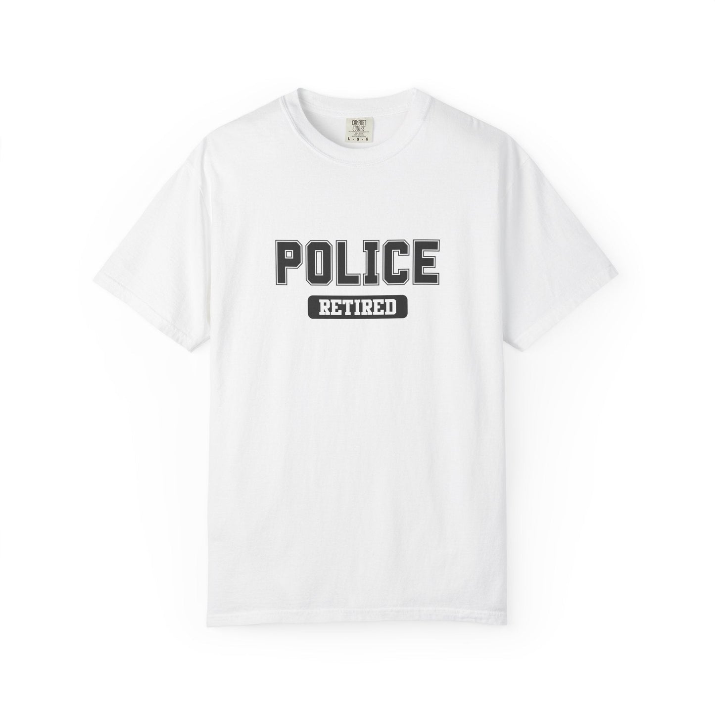 Police Retired Gym T-Shirt