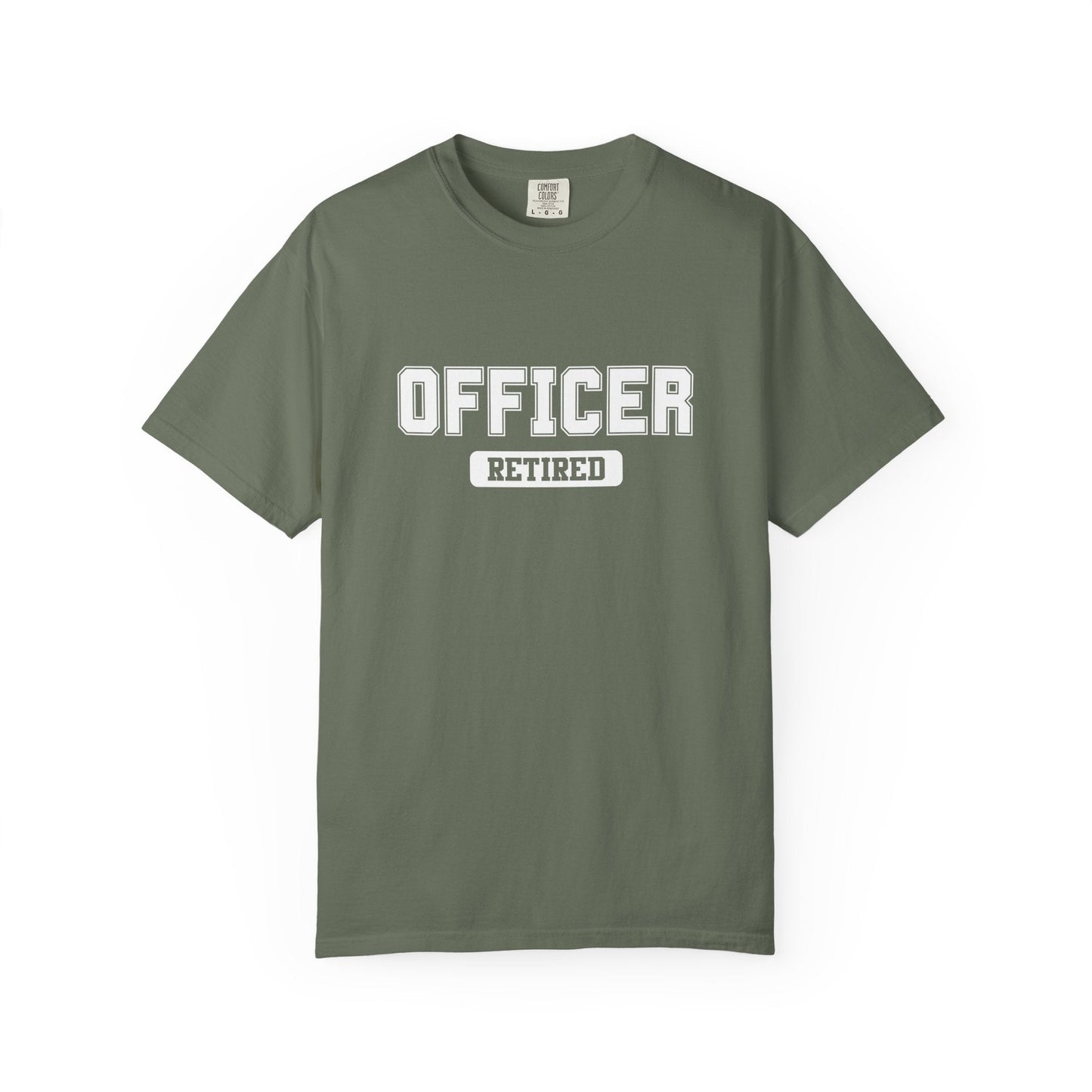 Officer Retired Gym T-Shirt
