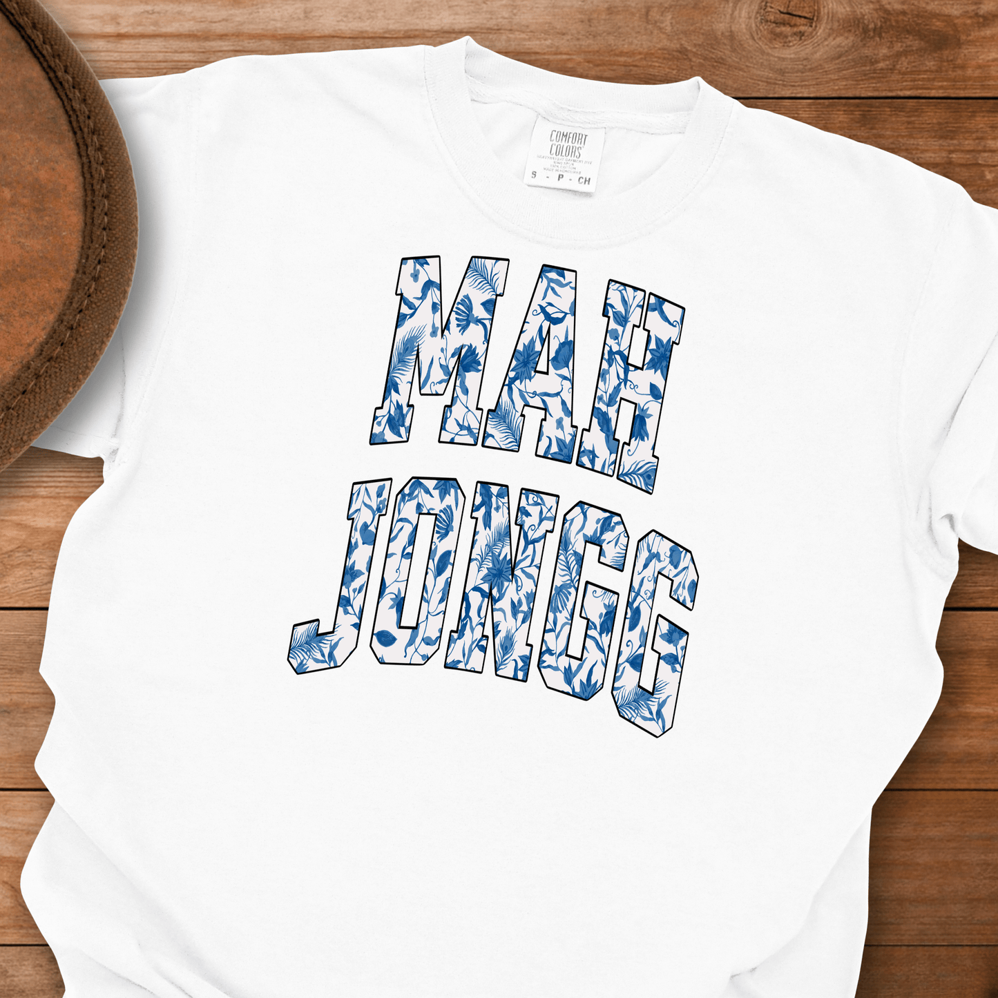 Mah Jongg Toile de Jouy T-Shirt
