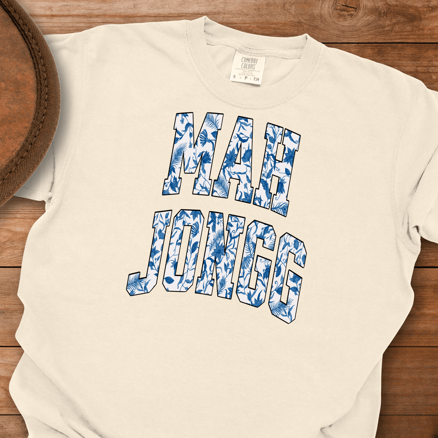 Mah Jongg Toile de Jouy T-Shirt