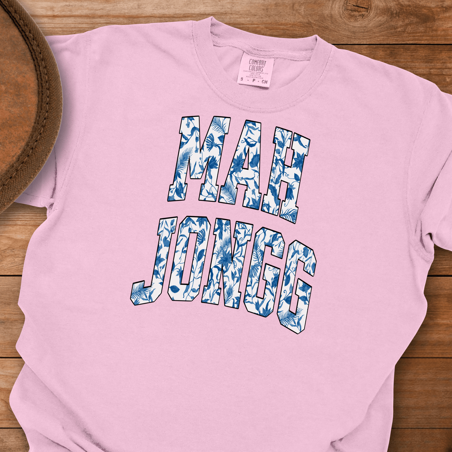 Mah Jongg Toile de Jouy T-Shirt