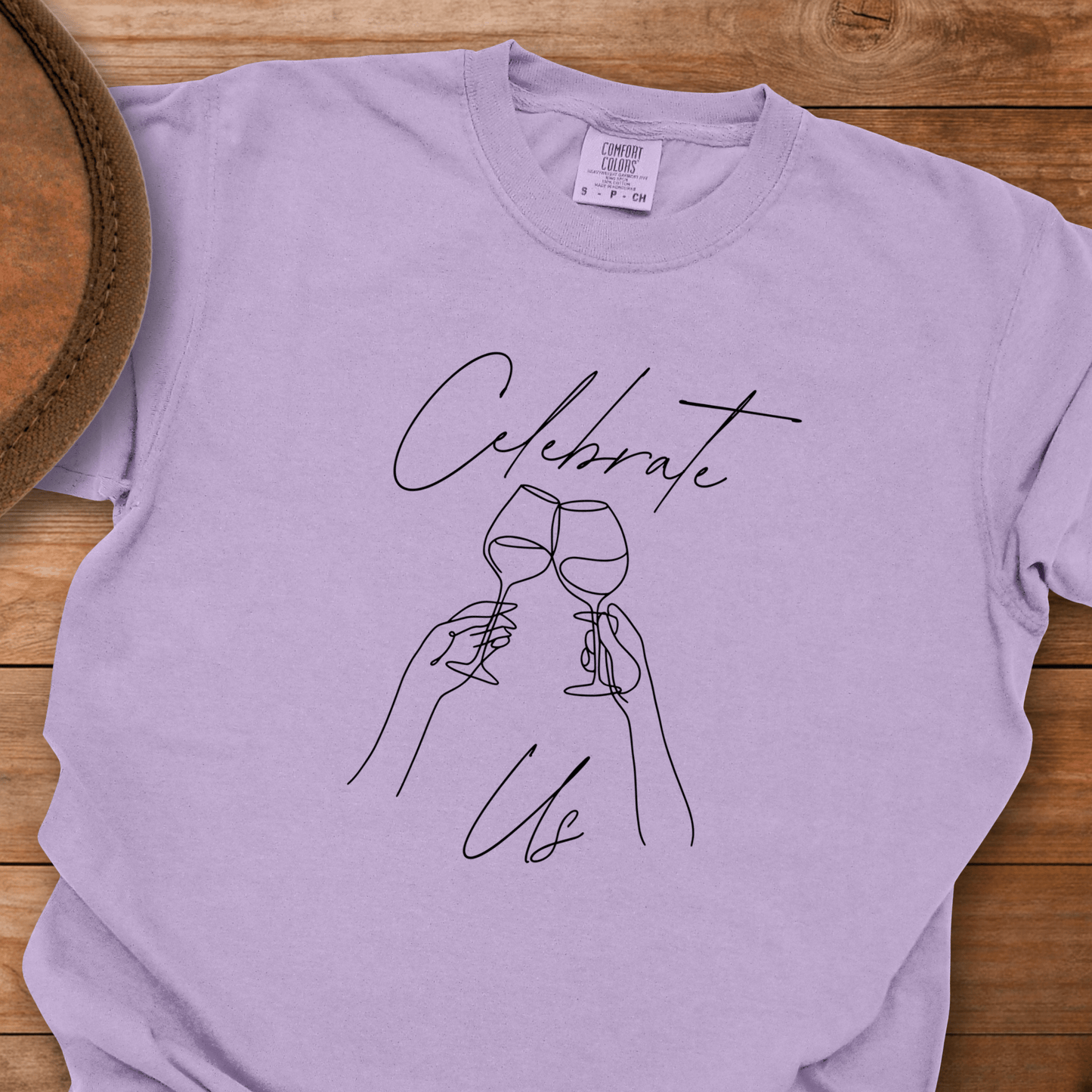 Celebrate Us Line Draw Glasses T-Shirt