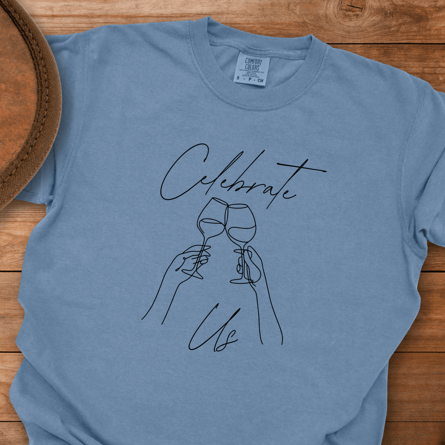 Celebrate Us Line Draw Glasses T-Shirt
