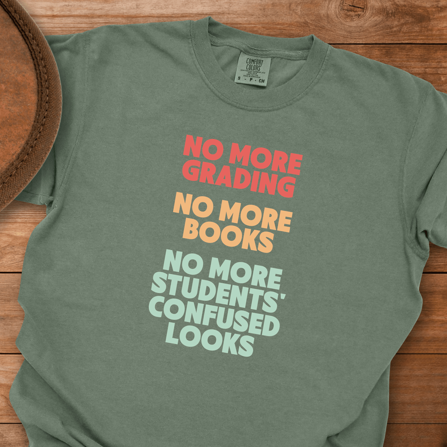 No More Grading Teacher Retirement T-Shirt