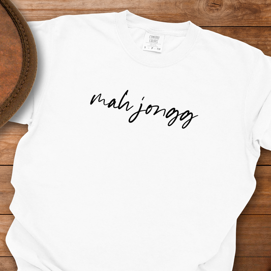 Mah Jongg Cursive T-Shirt