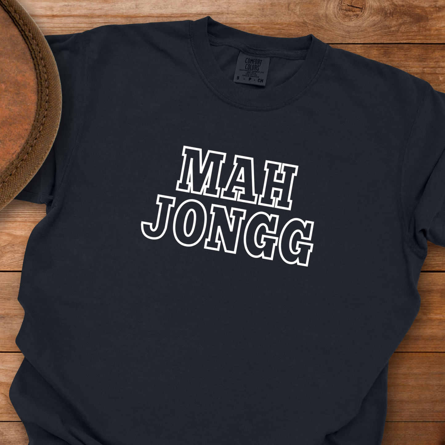 Mah Jongg College Outline T-Shirt