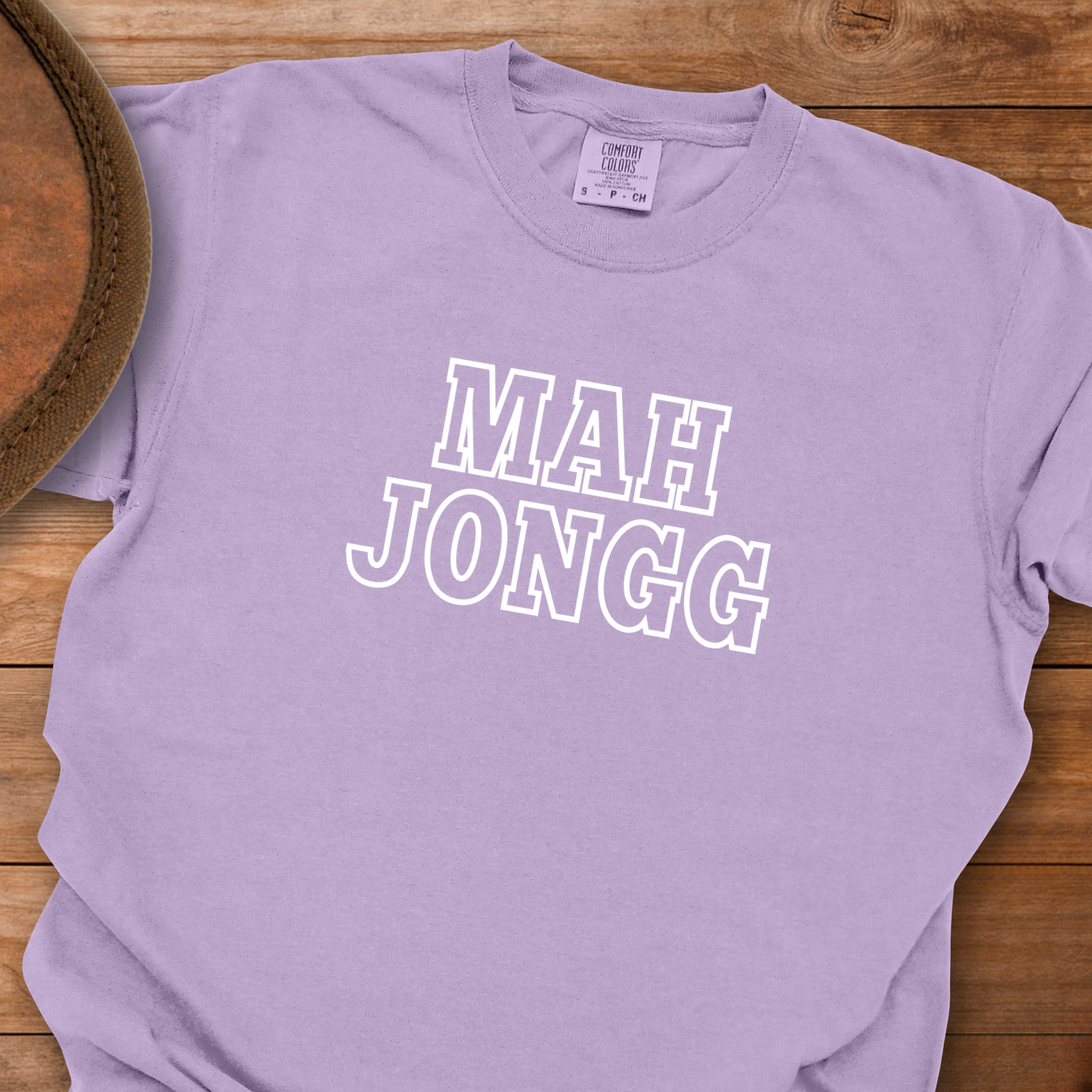 Mah Jongg College Outline T-Shirt