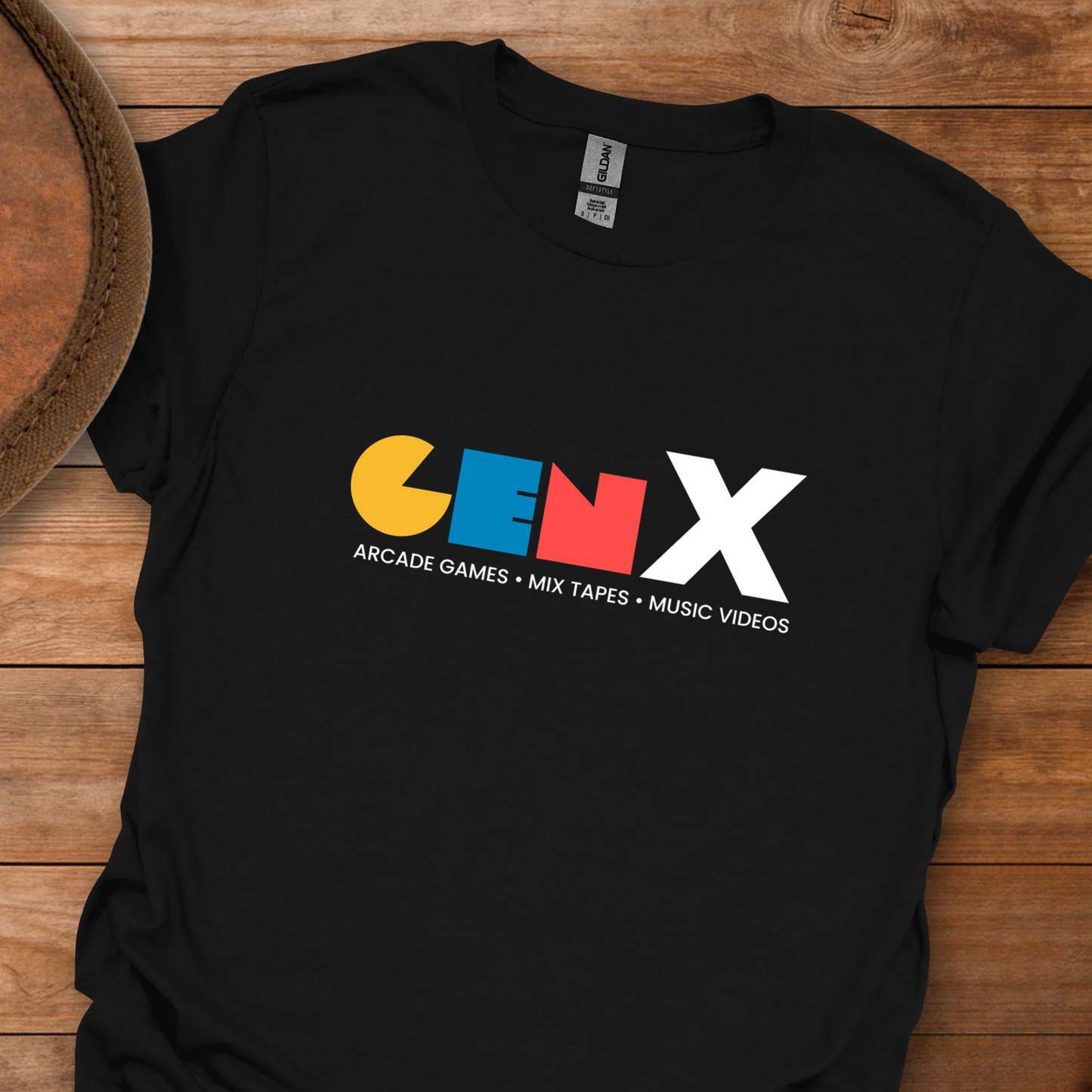 Gen X Arcade Tapes Videos T-Shirt