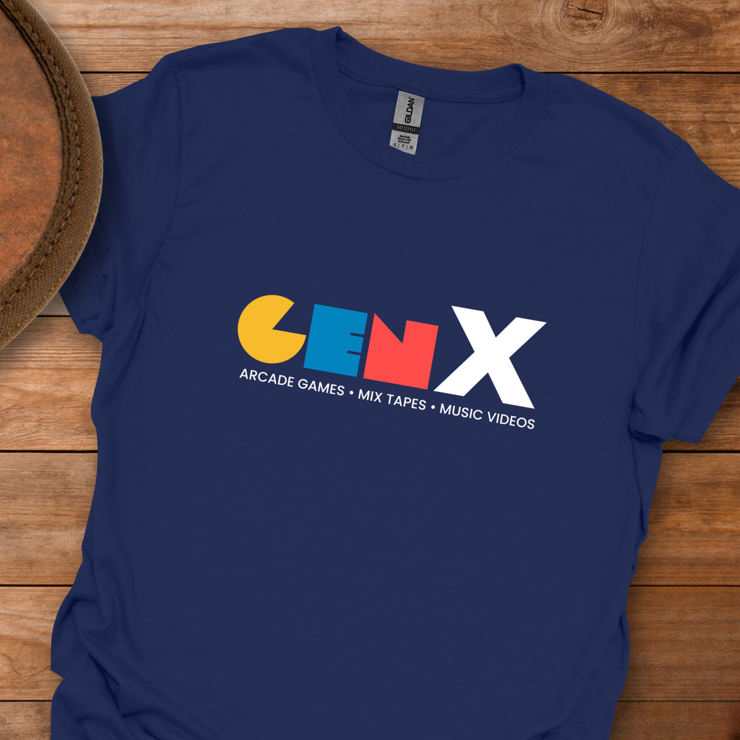 Gen X Arcade Tapes Videos T-Shirt