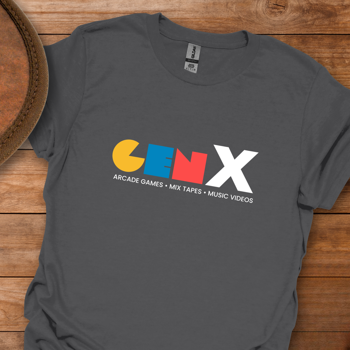 Gen X Arcade Tapes Videos T-Shirt