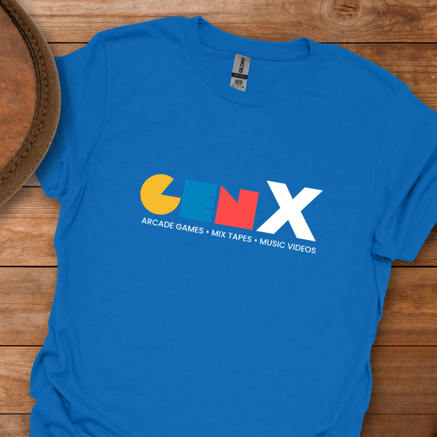 Gen X Arcade Tapes Videos T-Shirt