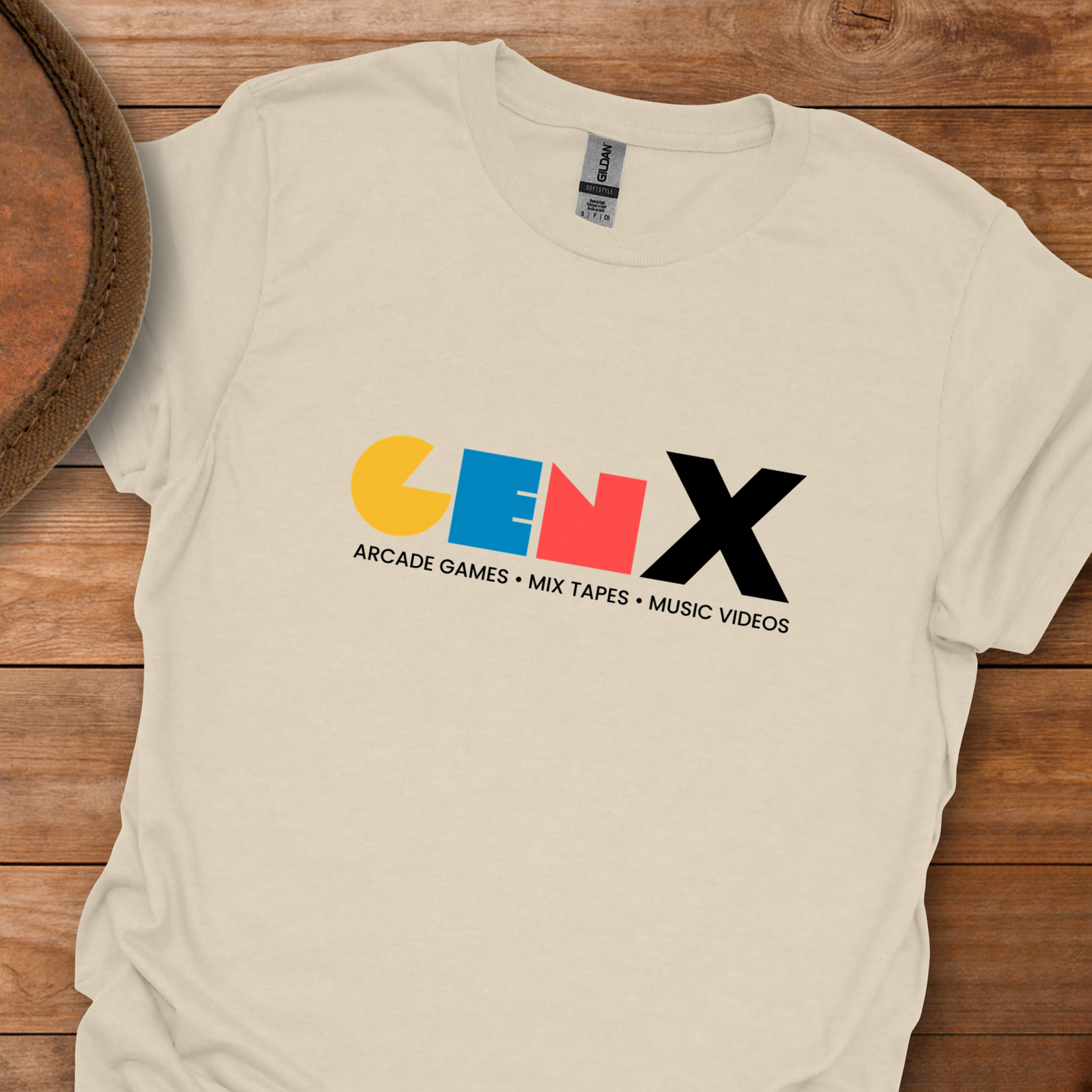 Gen X Arcade Tapes Videos T-Shirt