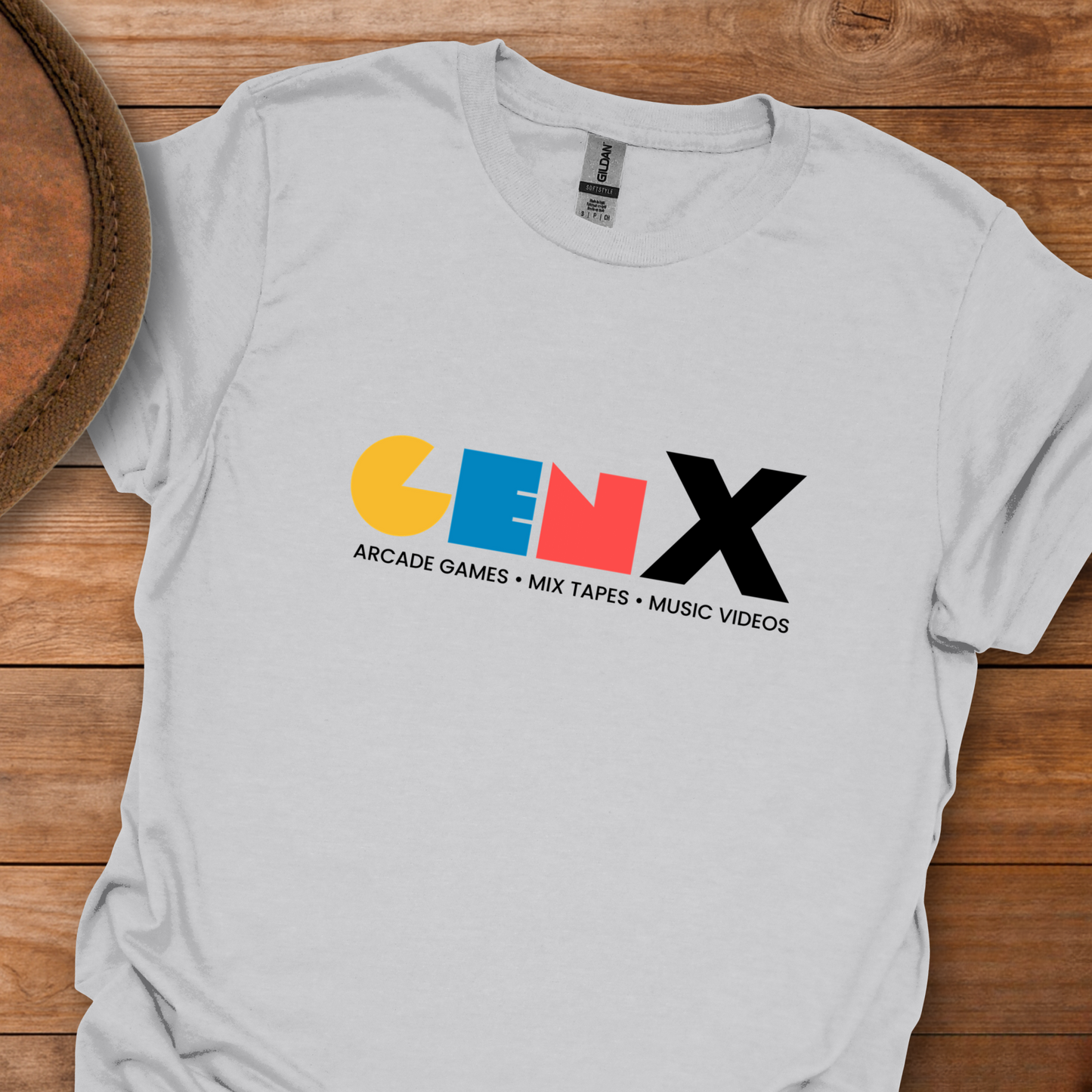 Gen X Arcade Tapes Videos T-Shirt