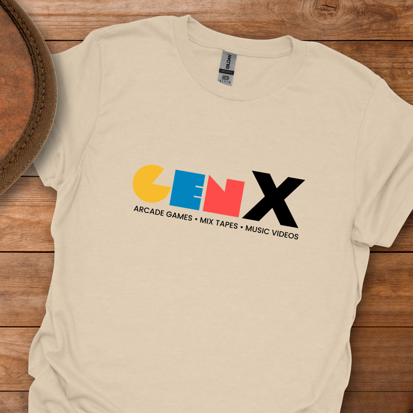 Gen X Arcade Tapes Videos T-Shirt