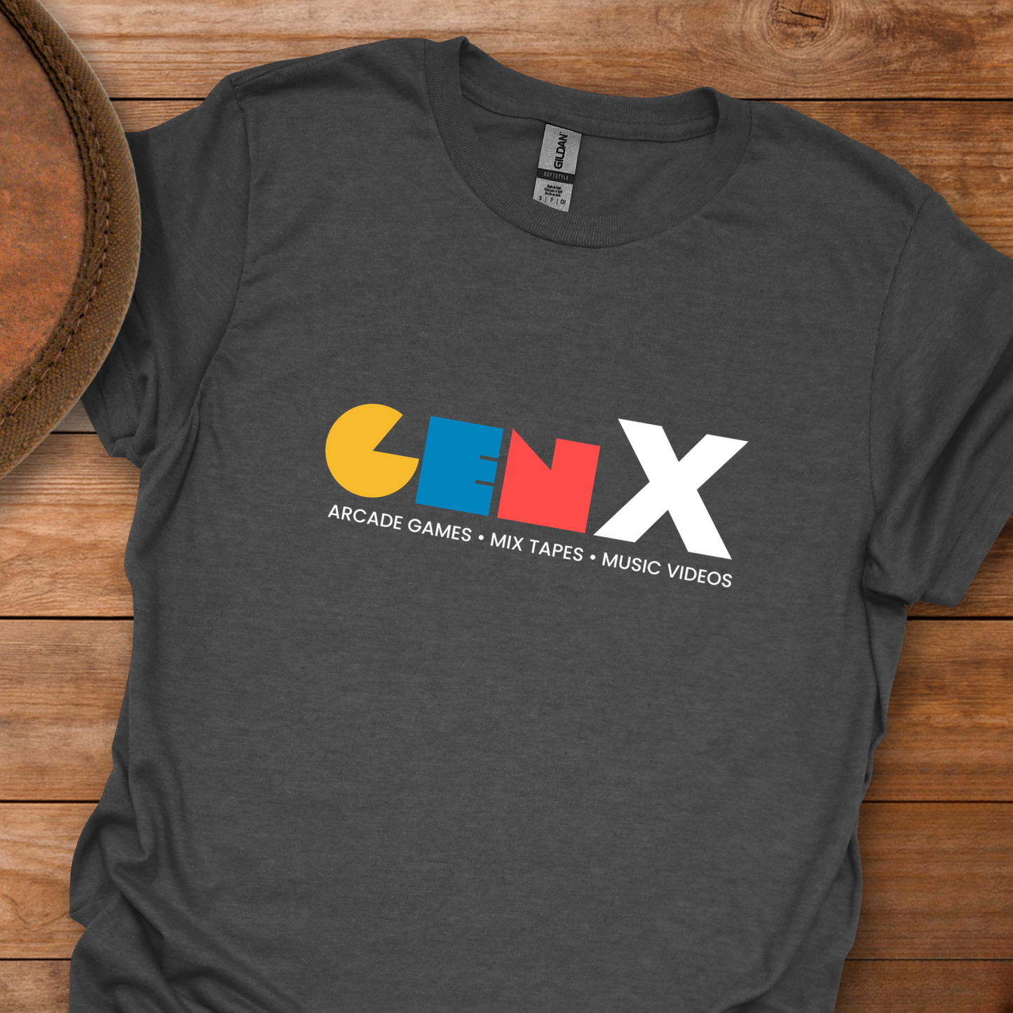 Gen X Arcade Tapes Videos T-Shirt