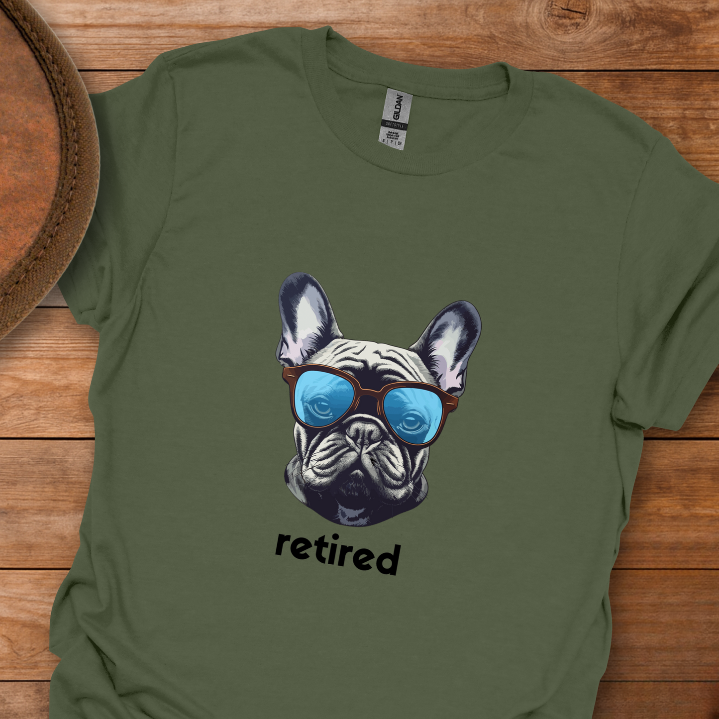 Dog Sunglasses Retired T-Shirt