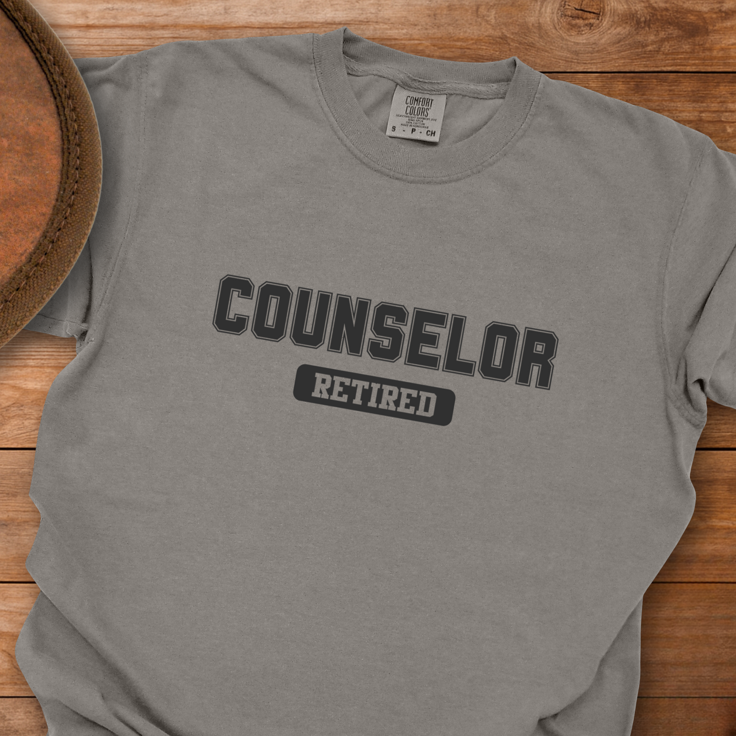Counselor Retired Gym T-Shirt