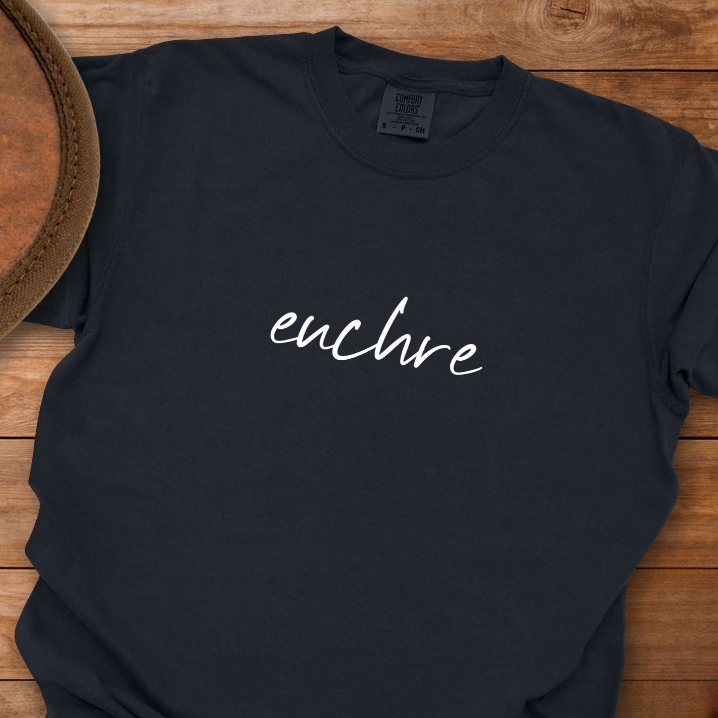 Euchre Cursive T-Shirt