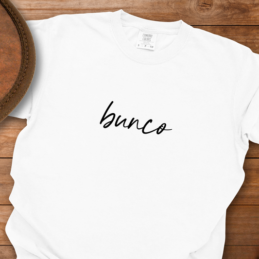 Bunco Cursive T-Shirt