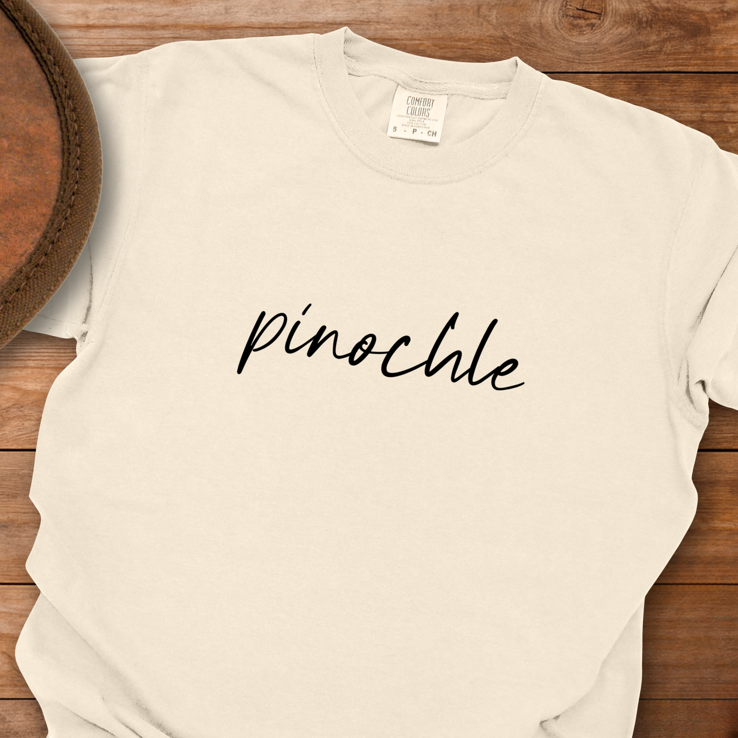 Pinochle Cursive T-Shirt