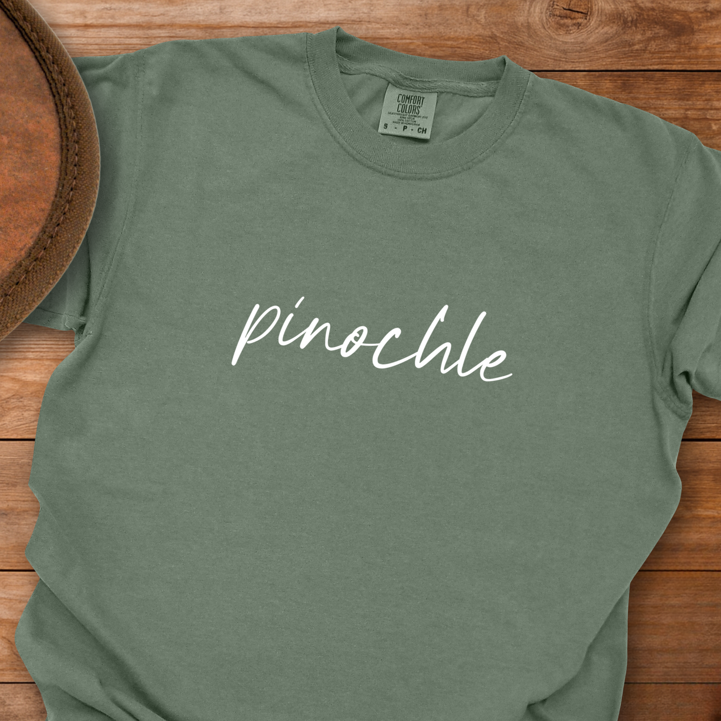 Pinochle Cursive T-Shirt