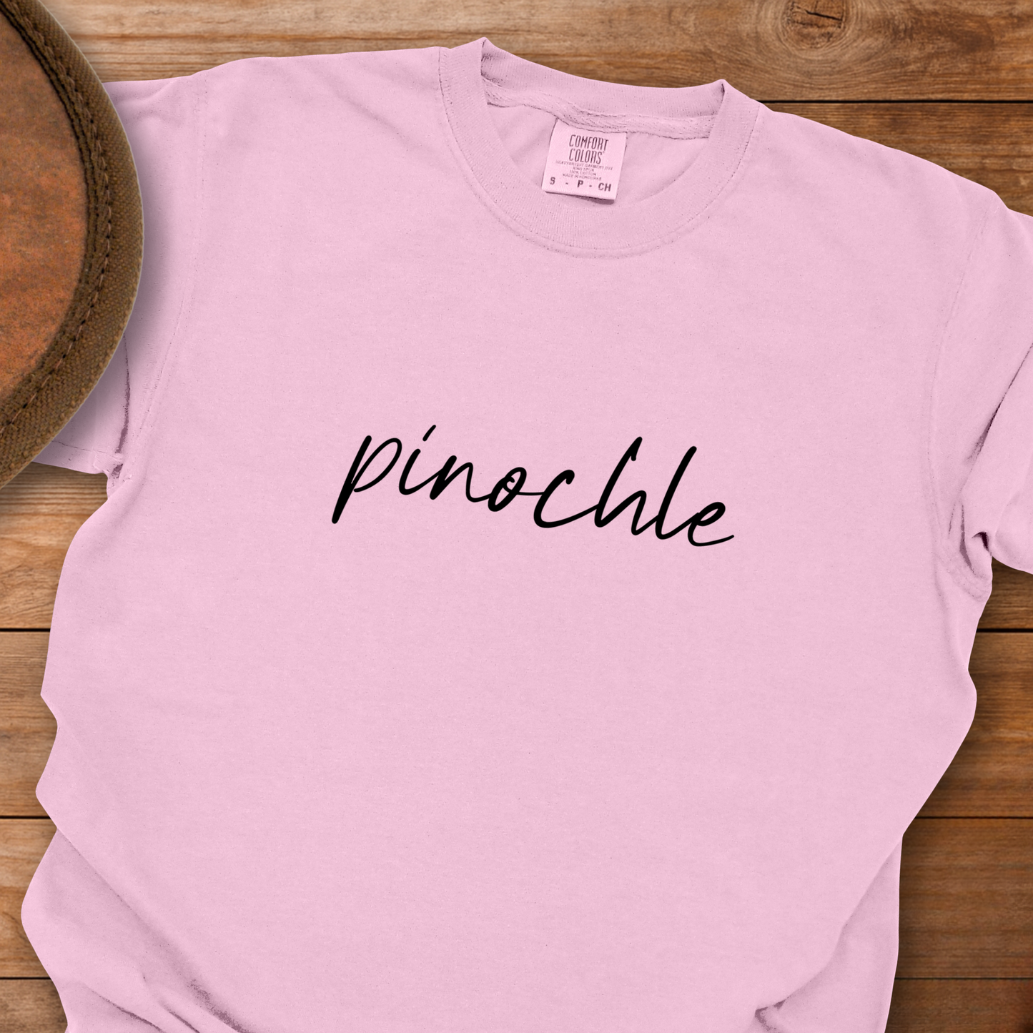 Pinochle Cursive T-Shirt