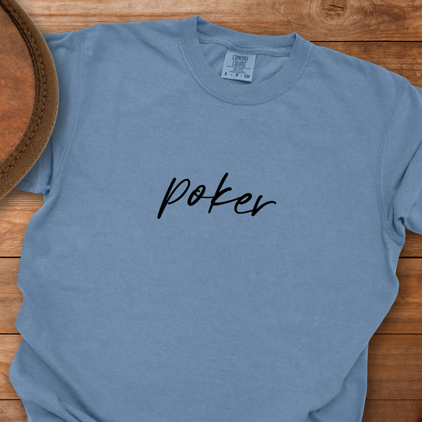 Poker Cursive T-Shirt