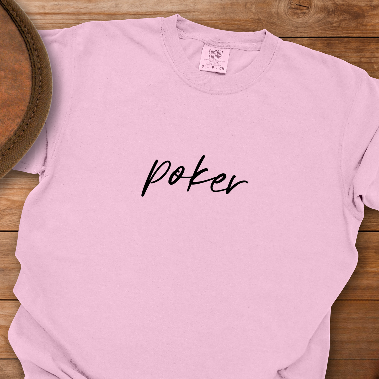 Poker Cursive T-Shirt