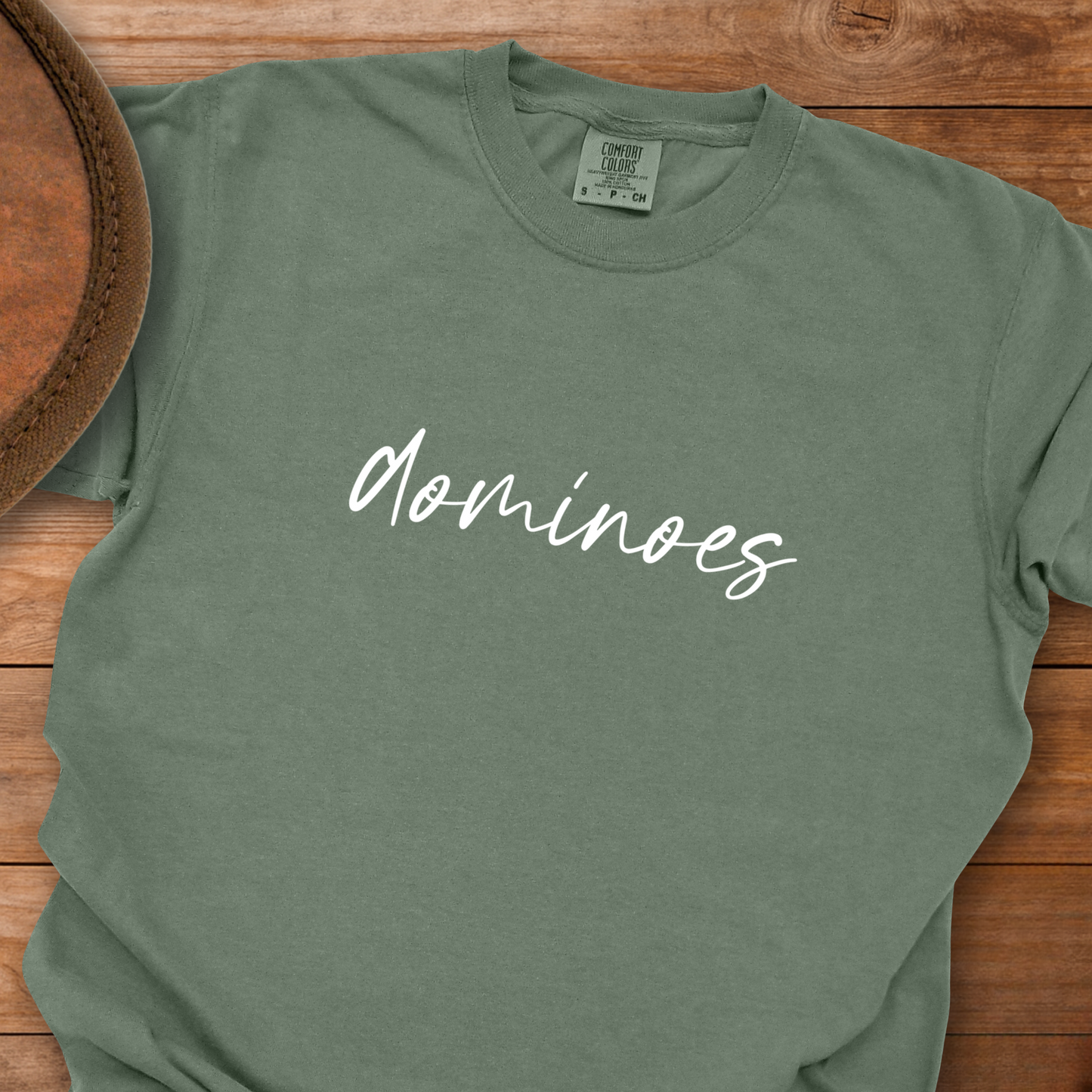 Dominoes Cursive T-Shirt