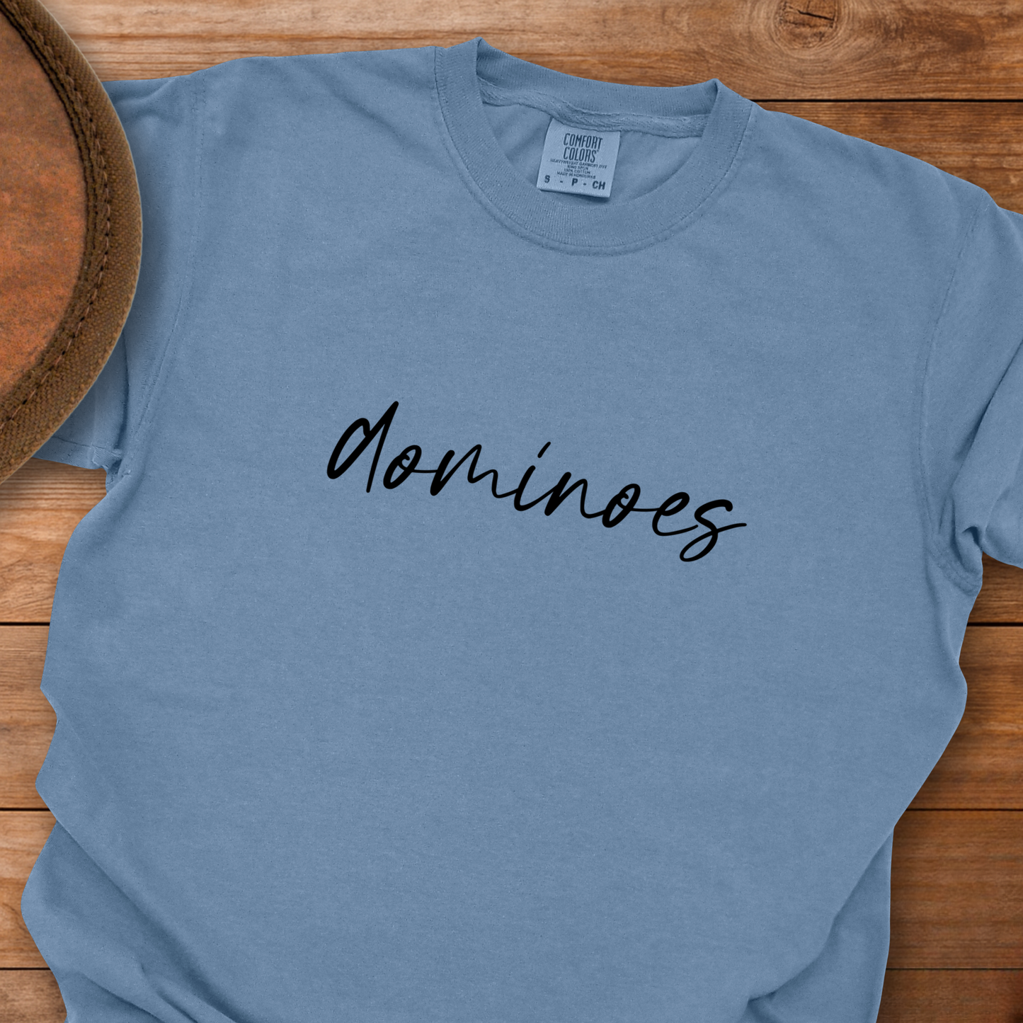 Dominoes Cursive T-Shirt
