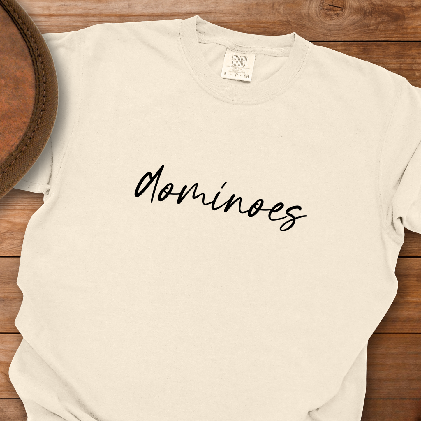 Dominoes Cursive T-Shirt