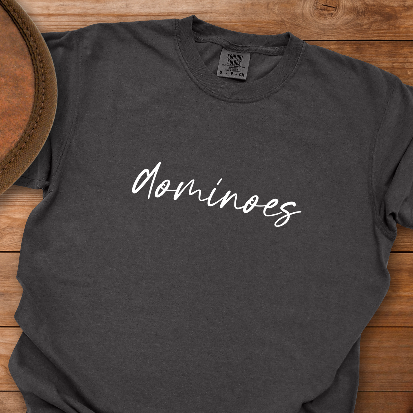 Dominoes Cursive T-Shirt