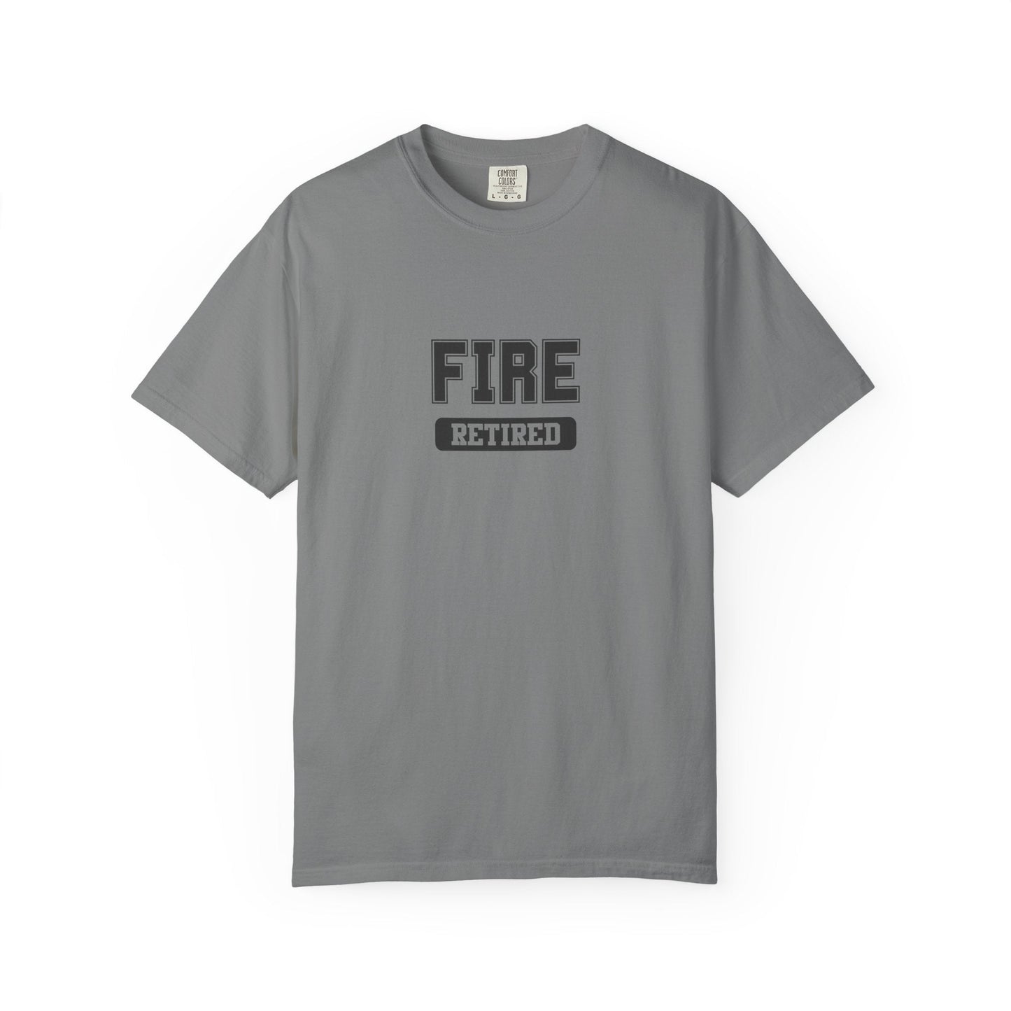 Fire Retired Gym T-Shirt