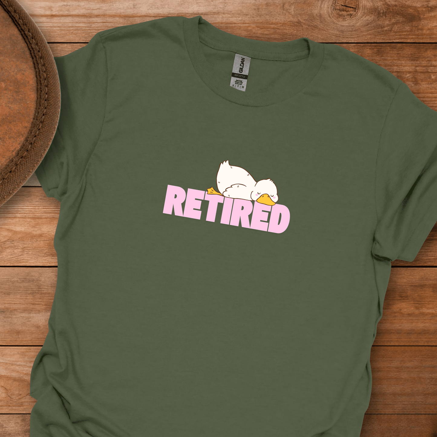 Retired Sleeping Duck T-Shirt