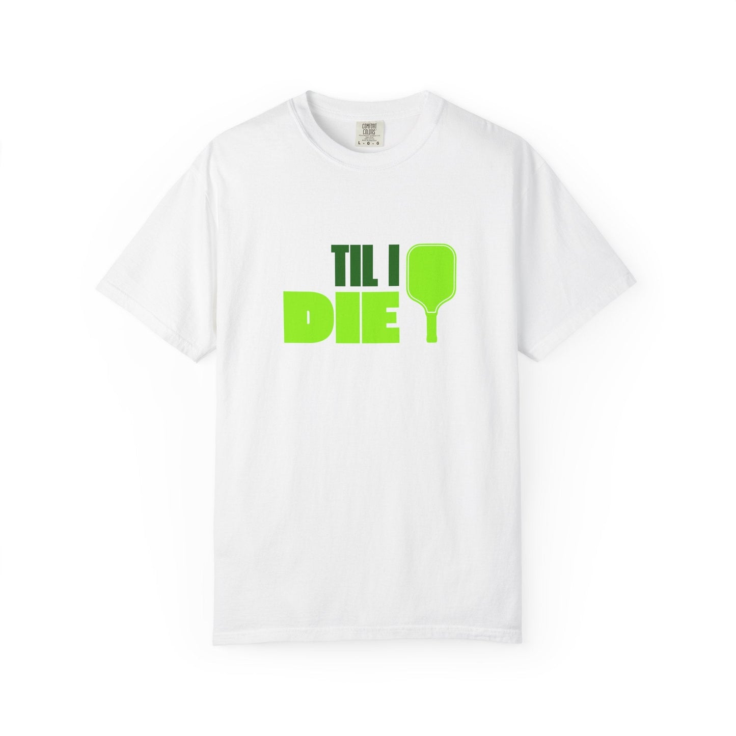 Pickleball Tile I Die Block T-Shirt