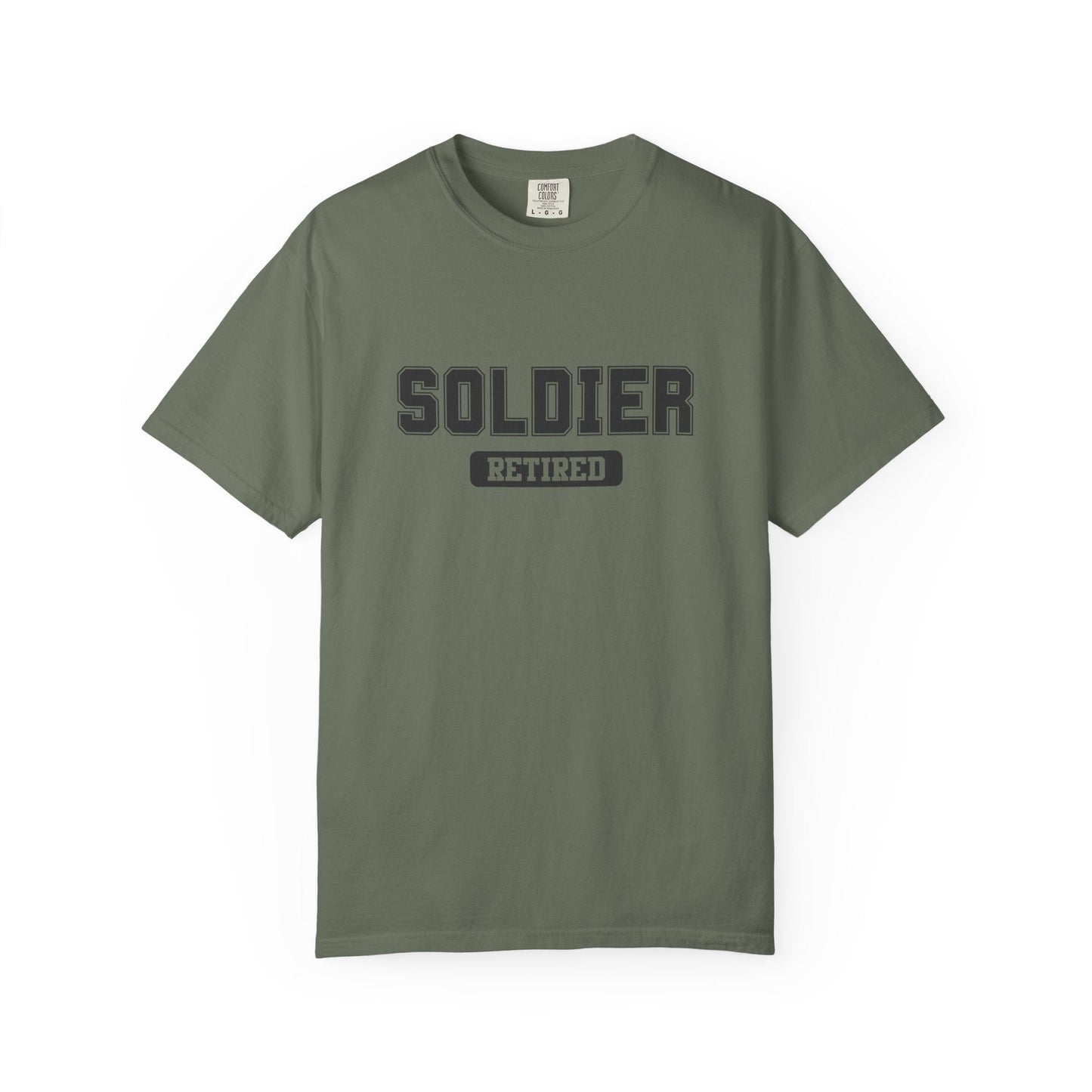 Soldier Retired Gym T-Shirt