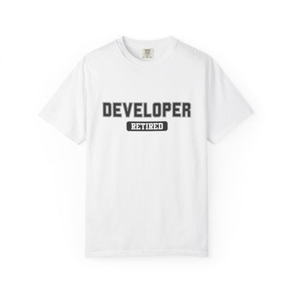 Developer Retired Gym T-Shirt