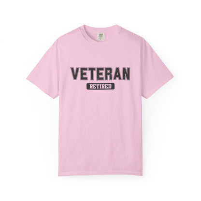Veteran Retired Gym T-Shirt