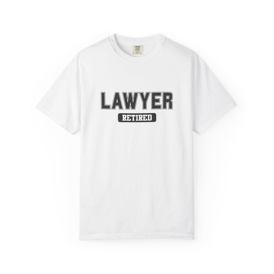 Lawyer Retired Gym T-Shirt