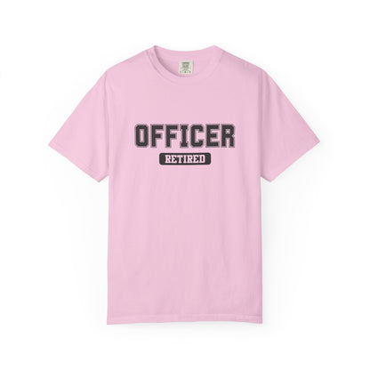 Officer Retired Gym T-Shirt