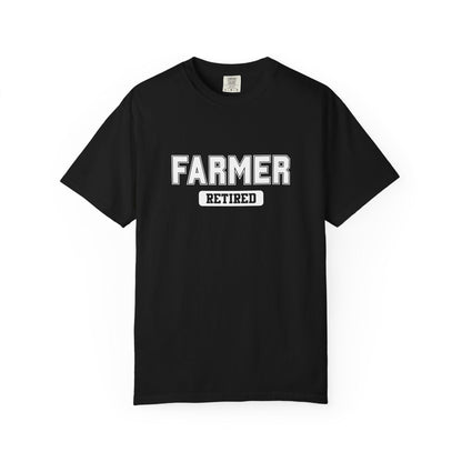 Farmer Retired Gym T-Shirt