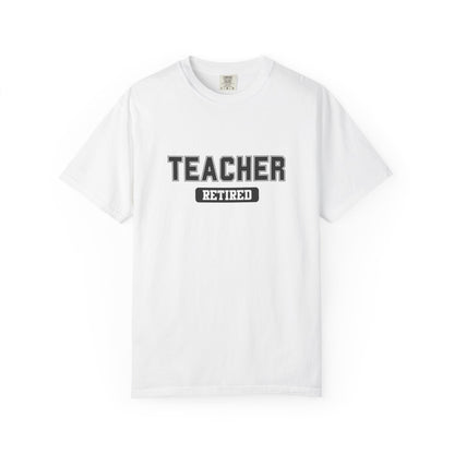 Teacher Retired Gym T-Shirt