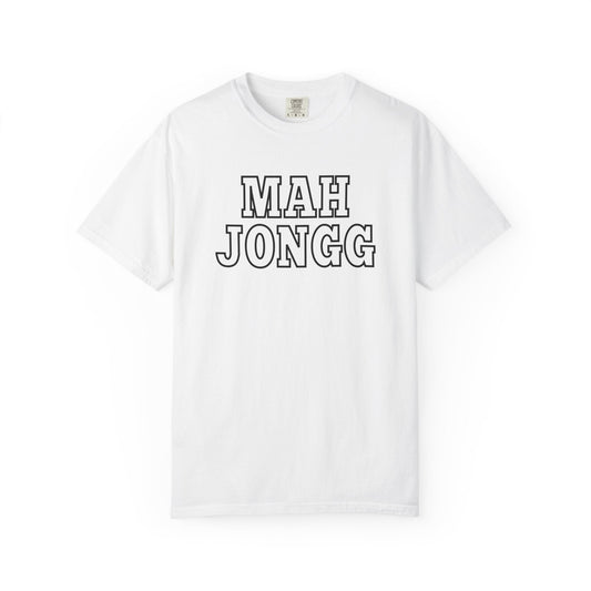 Mah Jongg College Outline T-Shirt