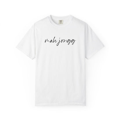 Mah Jongg Cursive T-Shirt