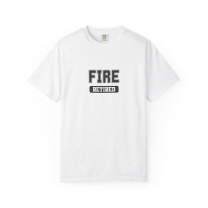 Fire Retired Gym T-Shirt