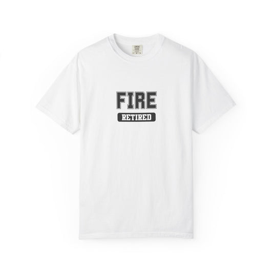 Fire Retired Gym T-Shirt