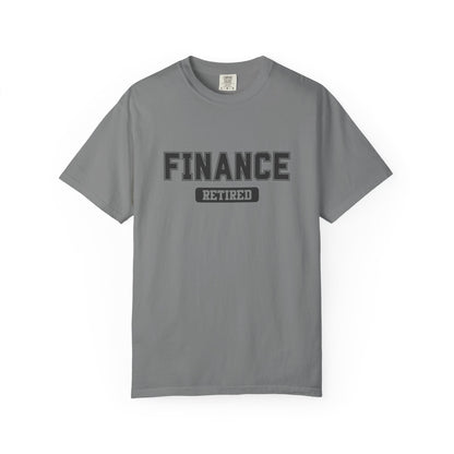 Finance Retired Gym T-Shirt