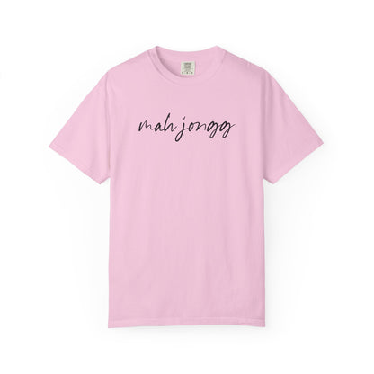 Mah Jongg Cursive T-Shirt