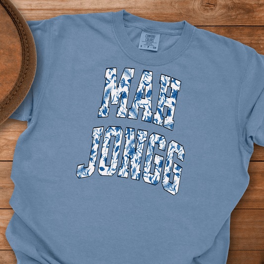 Mah Jongg Toile de Jouy T-Shirt