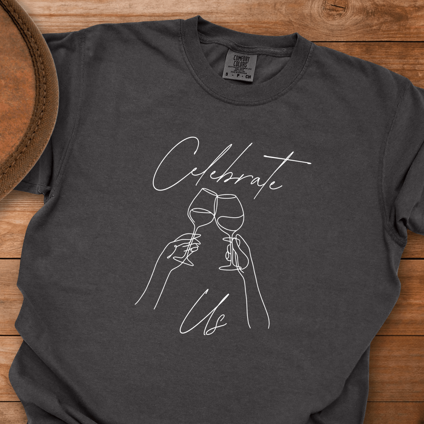 Celebrate Us Line Draw Glasses T-Shirt